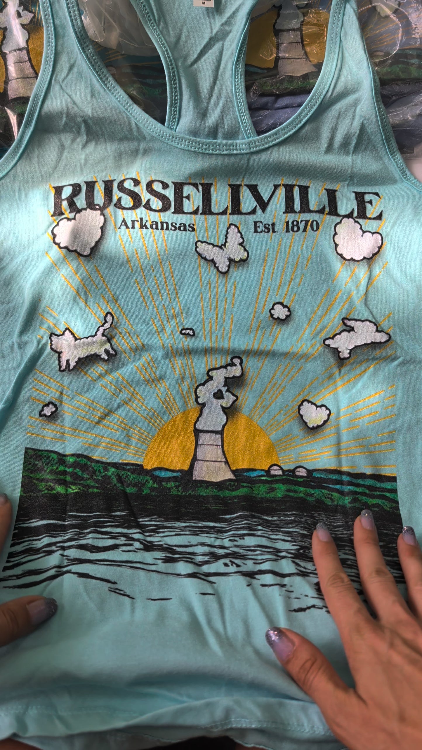 The Cloud Maker — The Dreamer Tank | Russellville Arkansas Racerback Tank