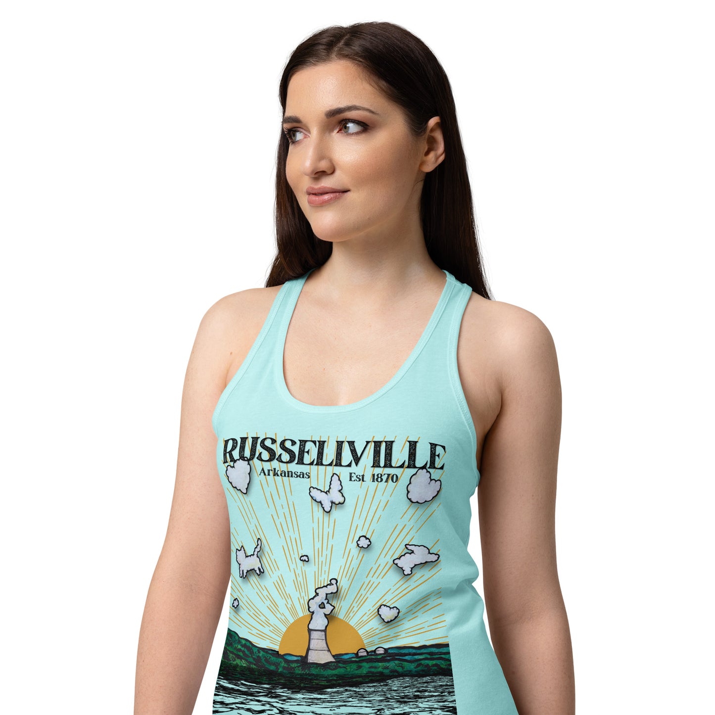 The Cloud Maker — The Dreamer Tank | Russellville Arkansas Racerback Tank